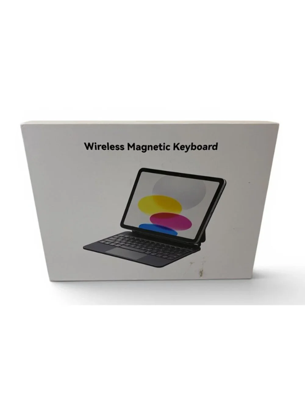 Red Bluetooth Keyboard Case for iPad 9.7 10.2 Tablet Trackpad